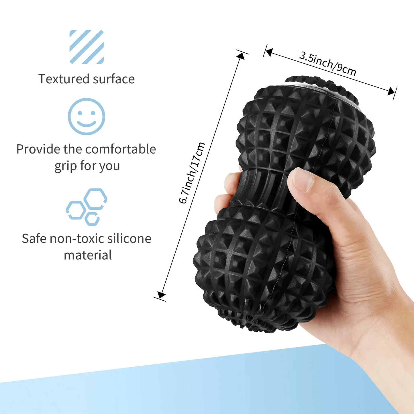 EaseWell™ Multi Functional Vibrating Roller Massager