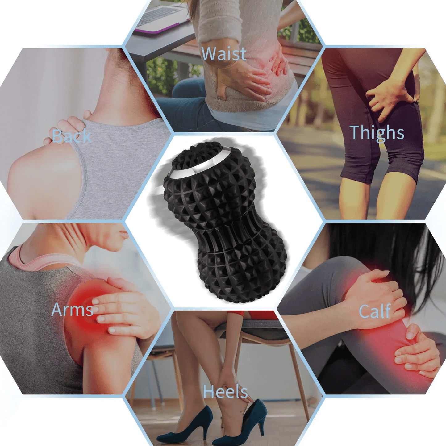 EaseWell™ Multi Functional Vibrating Roller Massager